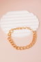 Heliophilia Silver Pulsera de Metal Dorada CBL9939A